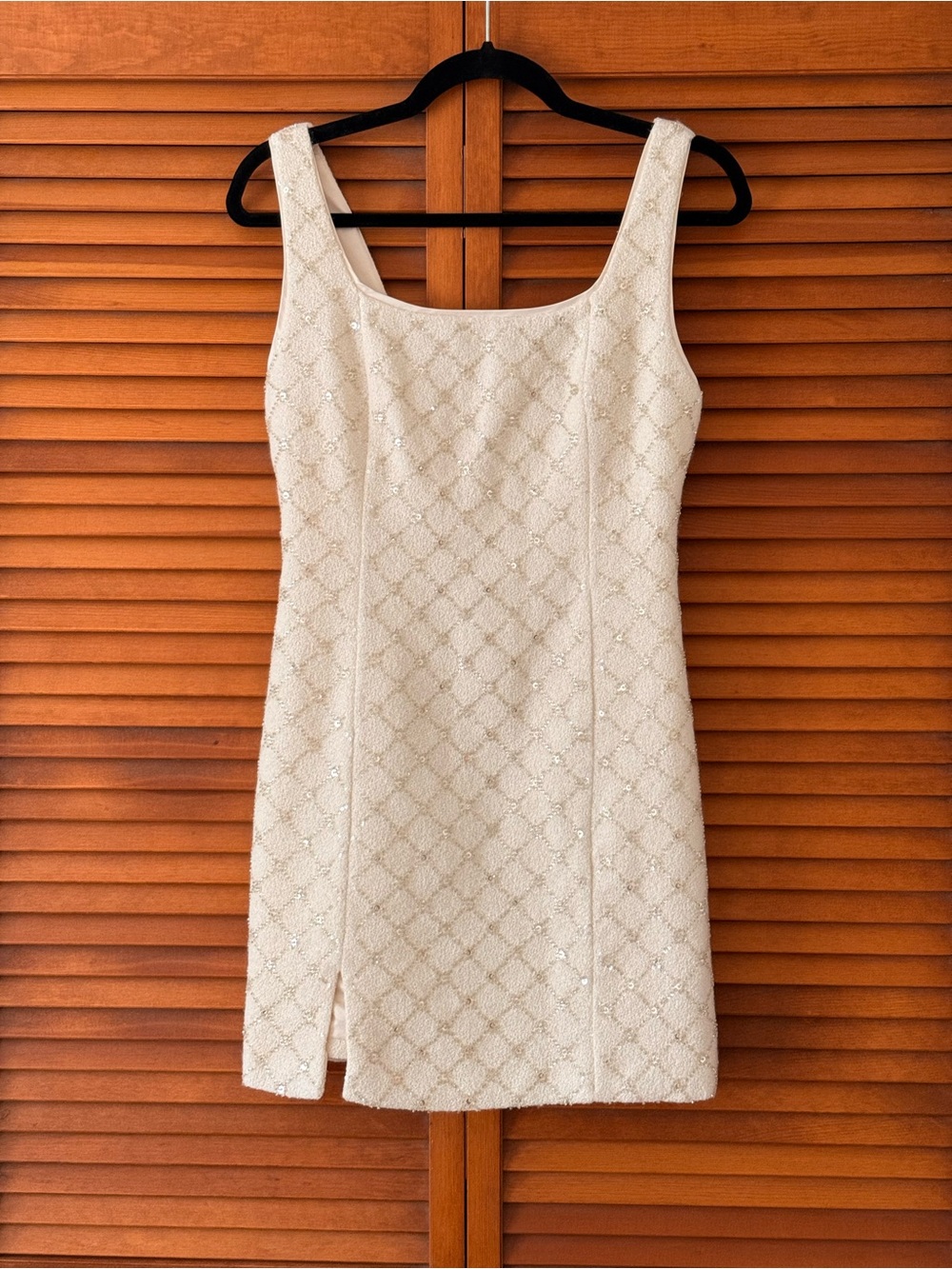 Lucy Paris Cynthia Embroidered Dress - Ivory